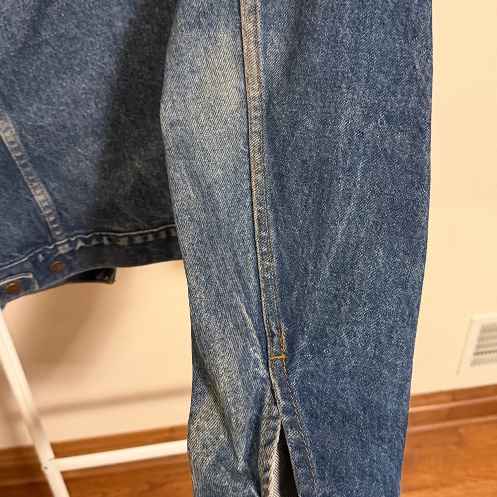 Levi's VINTAGE 80s denim trucker jacket 71506-0216  size 42L